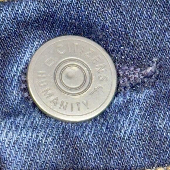 Citizen of Humanity‎ Rocket Crop High Rise Skinny Jeans Womens 26 Blue Mid Rise - Picture 8 of 14